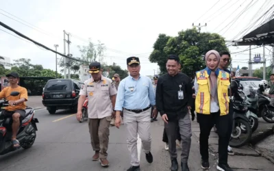 Wali Kota  Supian Suri Gercep Atasi Macet Raya Sawangan, Desember Pembebasan Lahan Tuntas