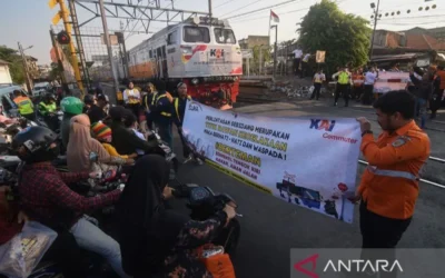 Jalur Kereta Steril, KAI: Warga yang membahayakan perjalanan KA dapat dipidana
