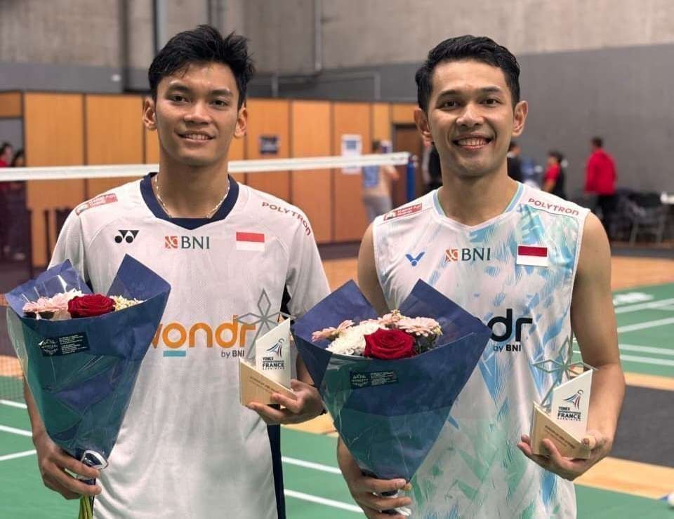 Badminton French Open 2025: Pasangan Ganda Putra Fajar/Fikri Raih Raih Runner-Up