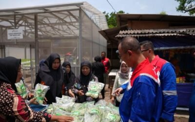 Pertamina Perkuat Ketahanan Pangan dan Energi di Desa Energi Berdikari Lebak Gede Banten
