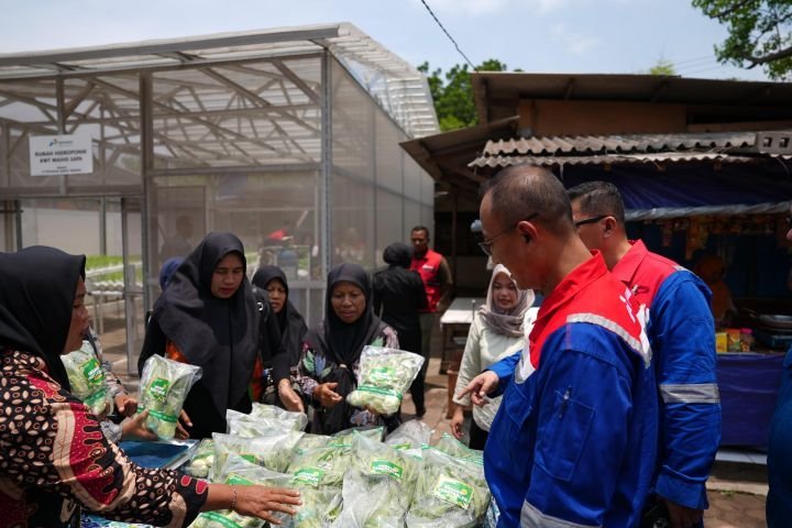 Pertamina Perkuat Ketahanan Pangan dan Energi di Desa Energi Berdikari Lebak Gede Banten