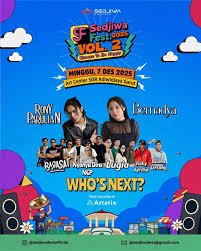 Sedjiwa Fest 2025 Vol. 2 Hadir, Bernadya Siap Guncang Panggung Garut